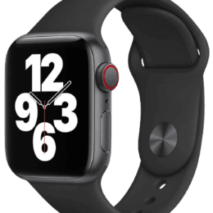 ساعت هوشمند اپل واچ سری SE 2021 مدل  40mm Aluminum Case with Sport silicone Band