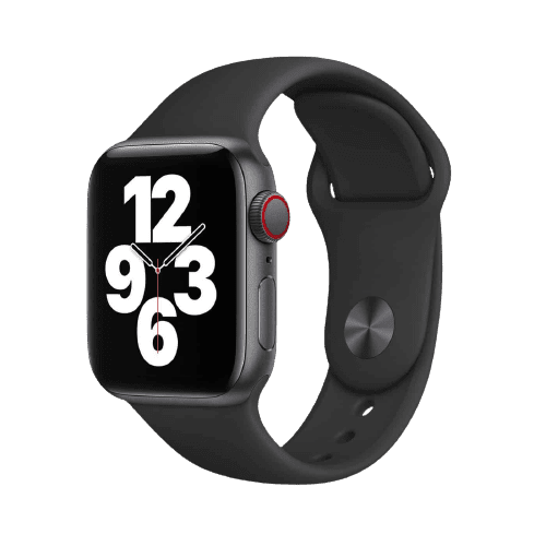 ساعت هوشمند اپل واچ سری SE 2021 مدل 40mm Aluminum Case with Sport silicone Band